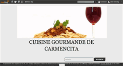 Desktop Screenshot of carmen-cuisine.com