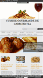 Mobile Screenshot of carmen-cuisine.com